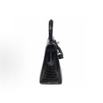 HERMES Kelly 25 Gold buckle Kelly Bag single-shoulder handbag 25 Women\'s style 89 Noir Black